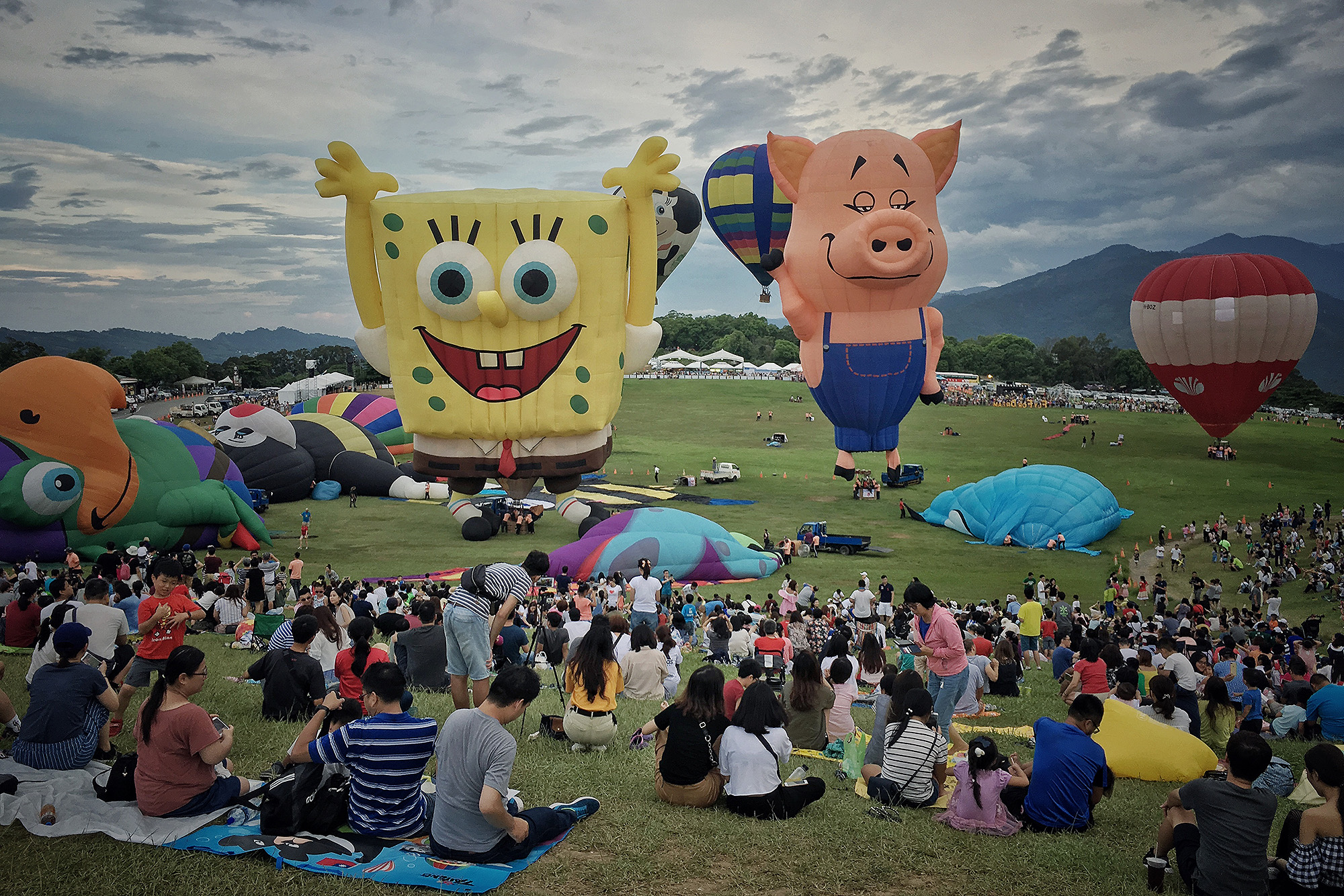 台東熱氣球嘉年華於8月14日起移師主場地鹿野高台舉辦。（本刊資料照）
