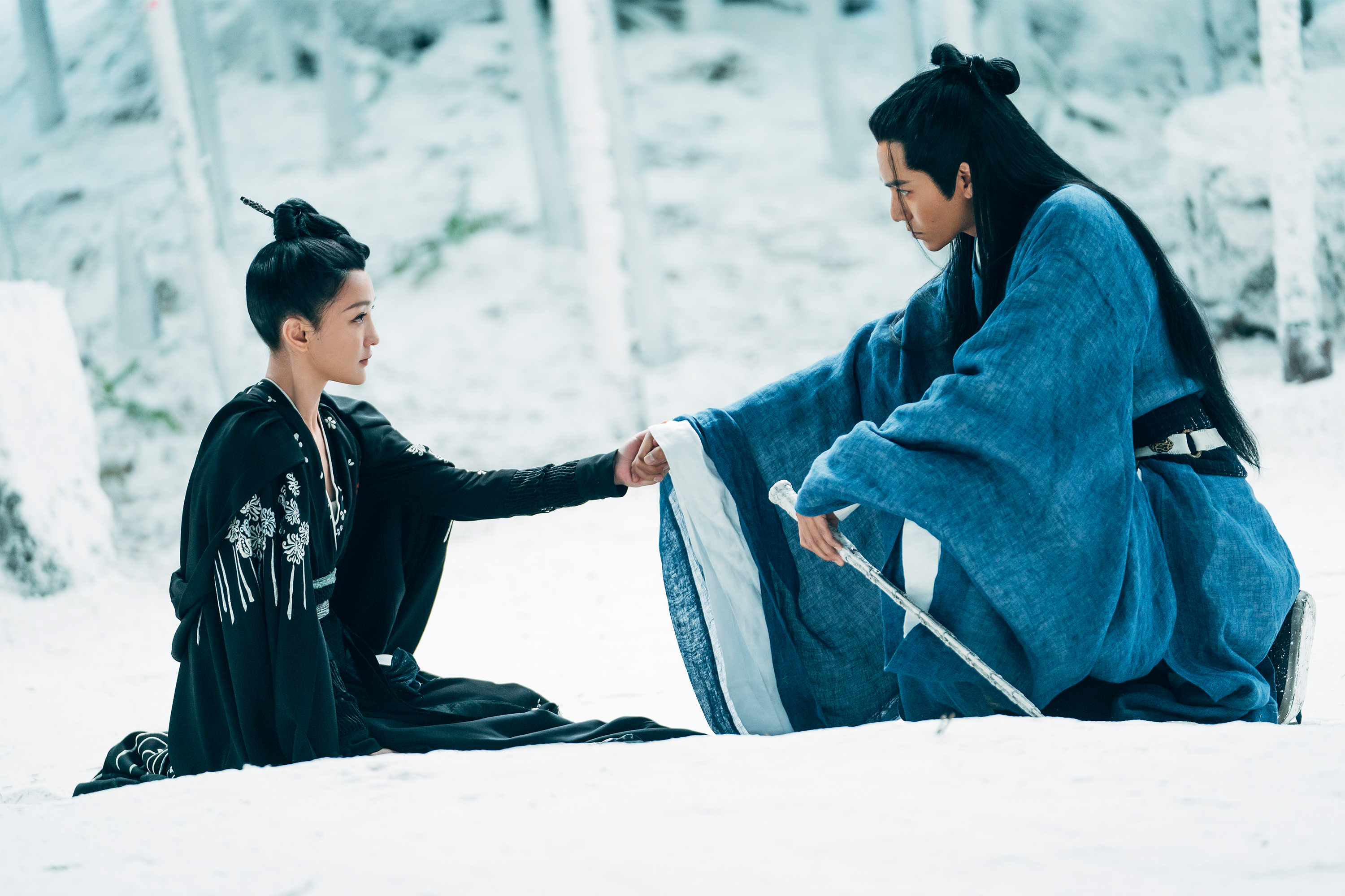 周迅與陳坤再度合作，《侍神令》取材手遊《陰陽師》，將奇幻故事搬上銀幕。（兩岸電影展提供）