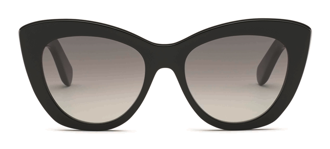 Responsible Eyewear Collection黑色太陽眼鏡 NT$12,500 Salvatore Ferragamo。(Salvatore Ferragamo提供)