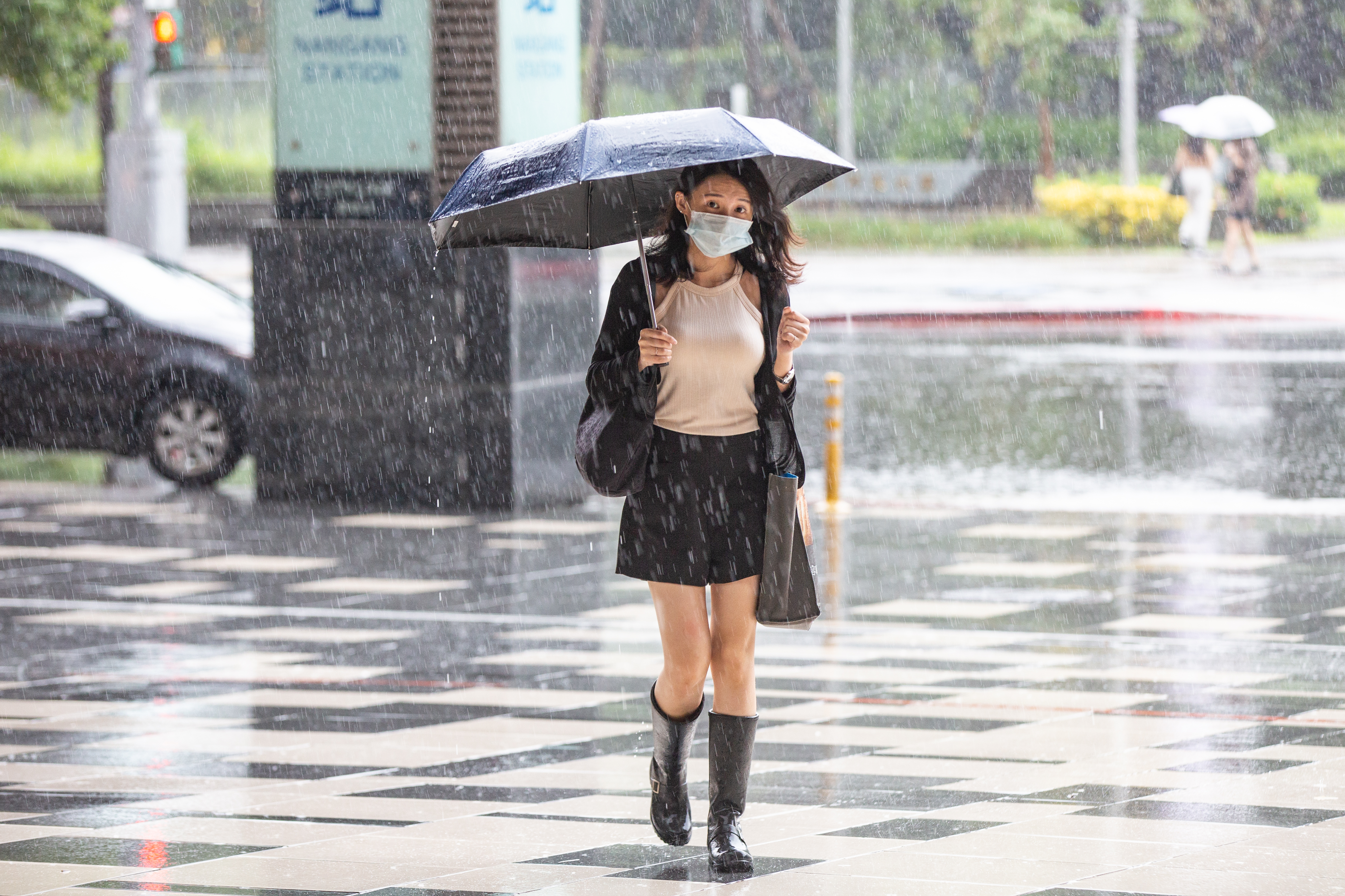 今全台各地及外島多為多雲到晴，午後有局部短暫雷陣雨。（示意圖）