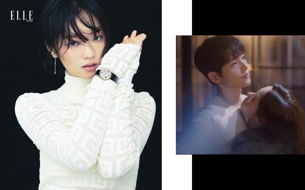 全余贇與宋仲基主演的《黑道律師文森佐》是年度熱播劇，她也登上《ELLE》8月號封面。（《ELLE》提供、翻攝自Netflix）