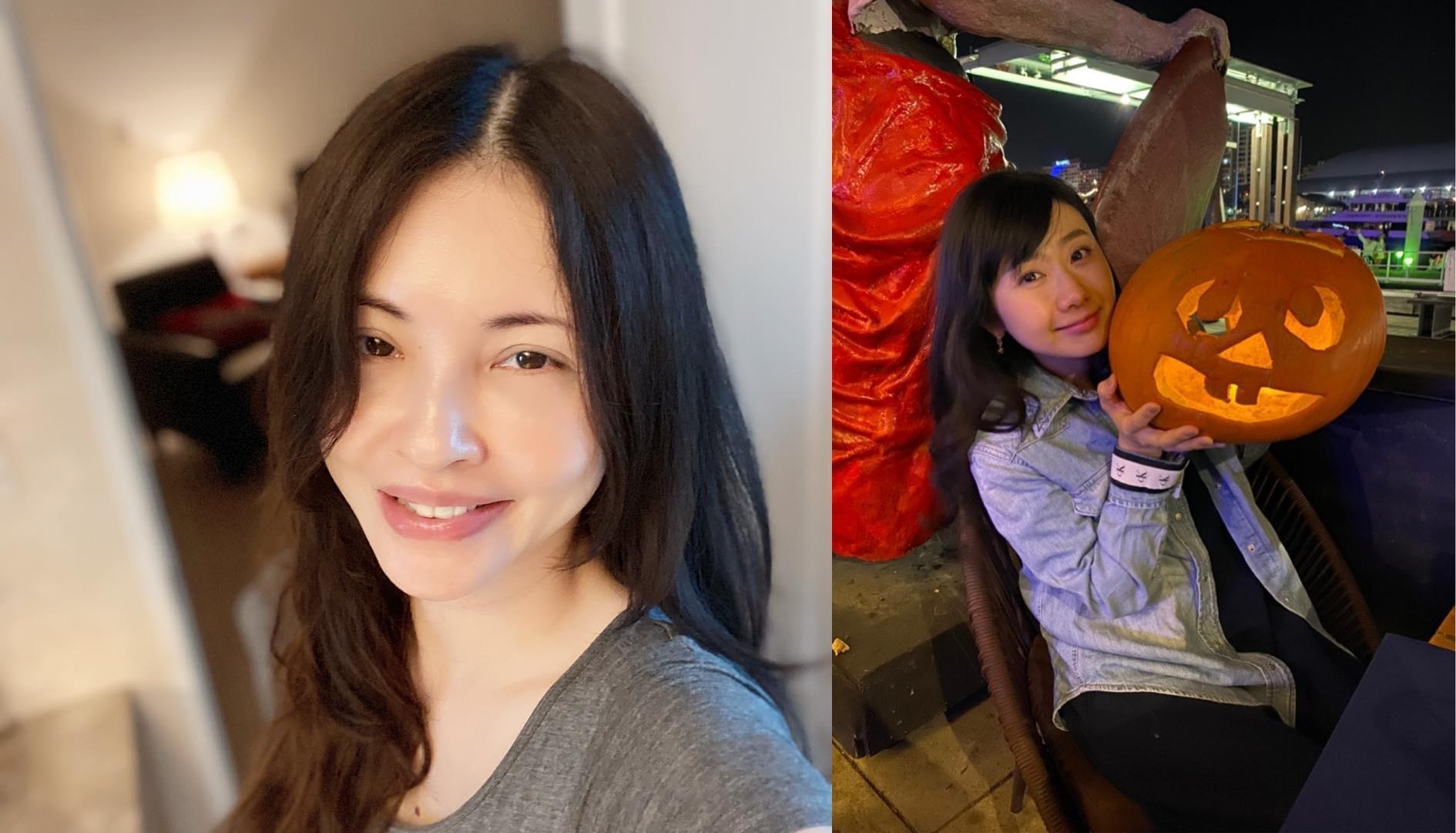 何如芸以自己的狀態,同理福原愛的處境。(翻攝自何如芸、福原愛臉書)