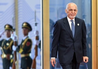 阿富汗遭反政府民兵組織塔利班攻陷首都，據傳總統甘尼已逃亡至塔吉克。（翻攝自Ashraf Ghani推特）