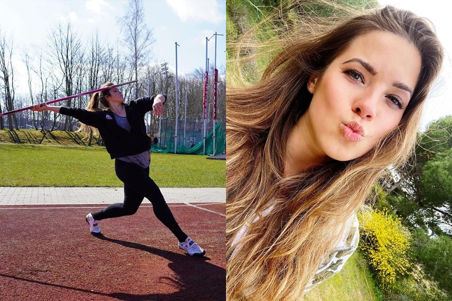 在本屆東奧奪得銀牌的波蘭標槍選手安德烈傑克不僅人美心更美，賽後將自己的銀牌拍賣以幫助需要進行心臟手術的小男孩。（翻攝自Maria Andrejczyk IG）