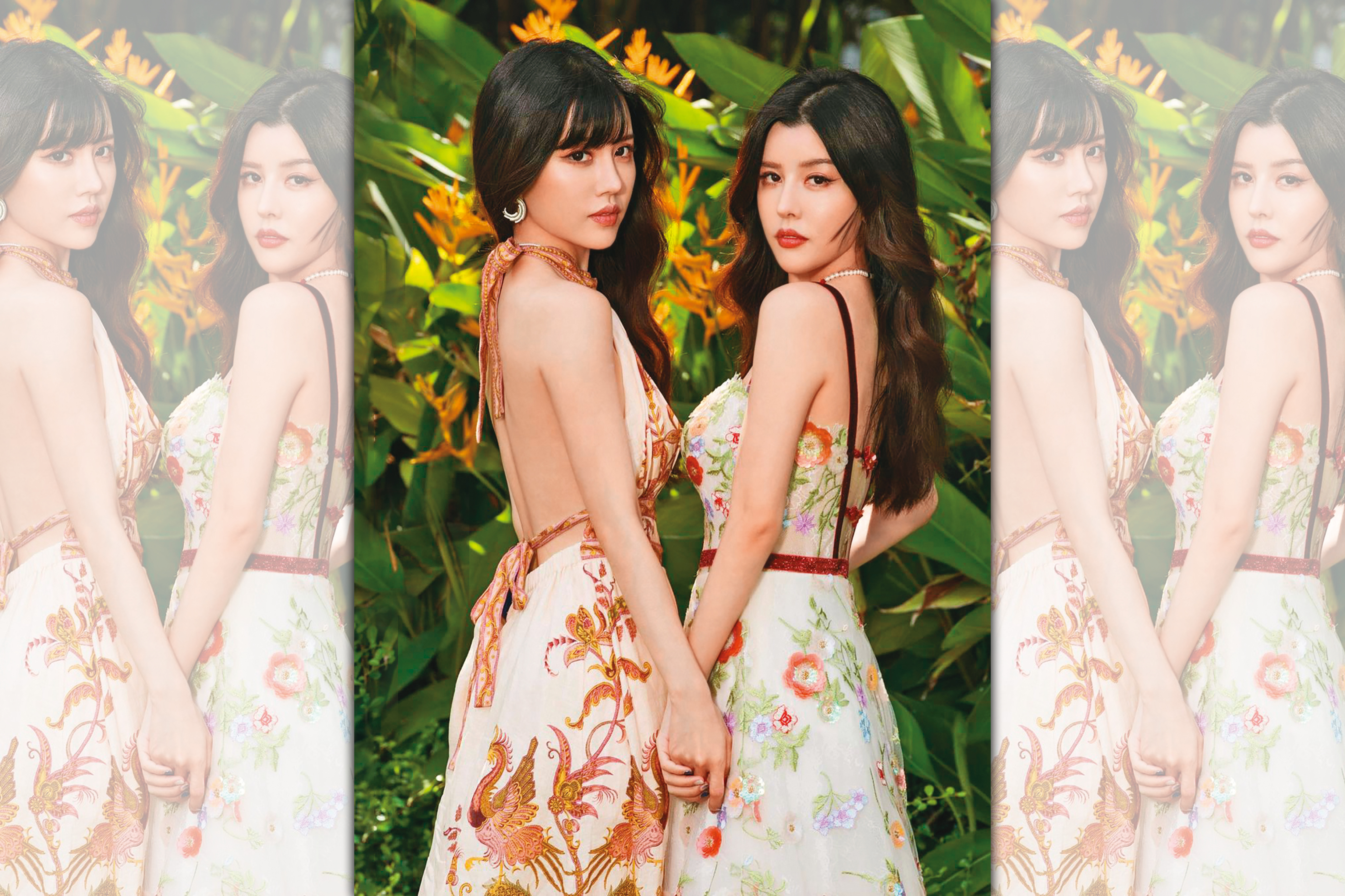 成軍13年的新加坡雙胞胎組合By2，女大十八變，姐姐孫涵Miko（右）、妹妹孫雨Yumi（左）越來越見嫵媚。（翻攝自孫雨 IG）