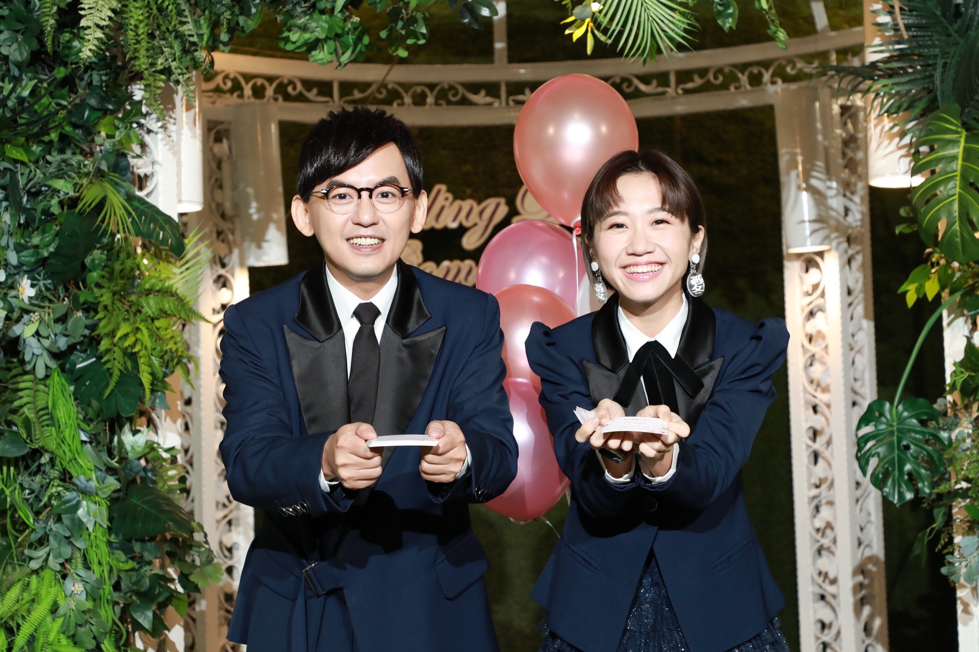 黃子佼與Lulu黃路梓茵偏財運皆不差。（東森提供）