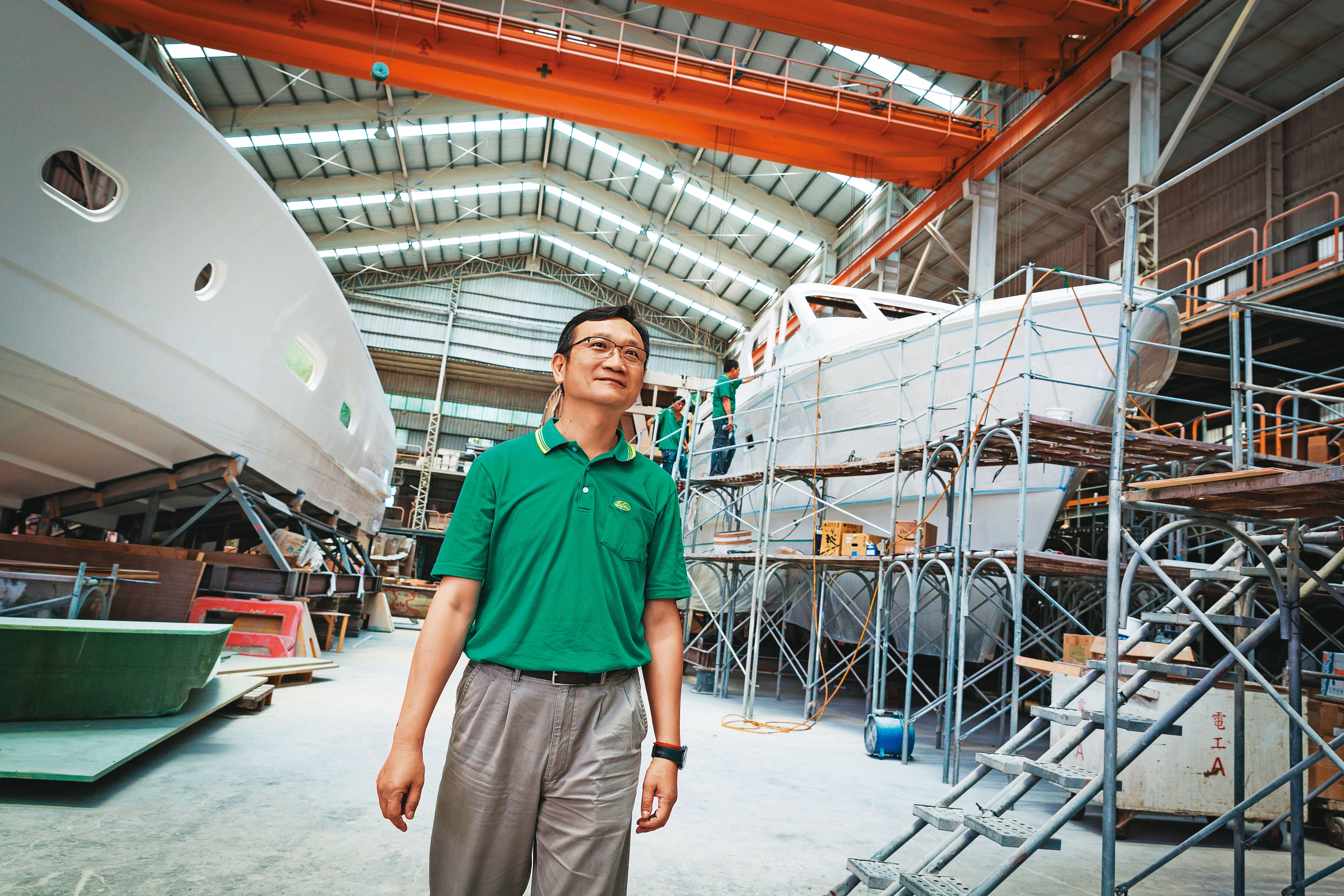 嘉信遊艇是台灣最大客製化遊艇公司，總經理龔俊豪近來開始布局品牌市場。
