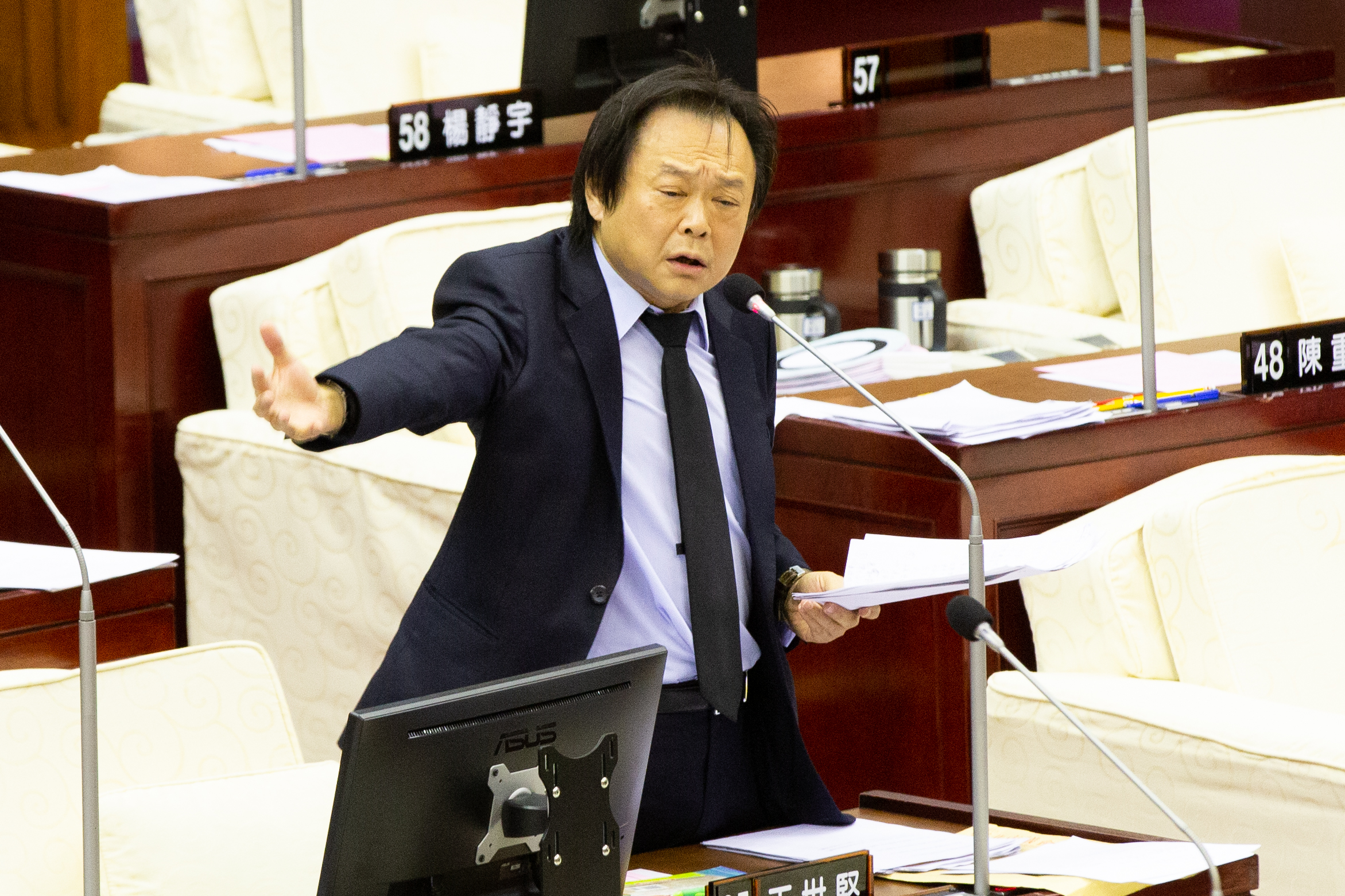 議員王世堅認為，台灣在各方面都和阿富汗有差距，且一直以來「台灣都在為自己的命運奮鬥」。（本刊資料照）