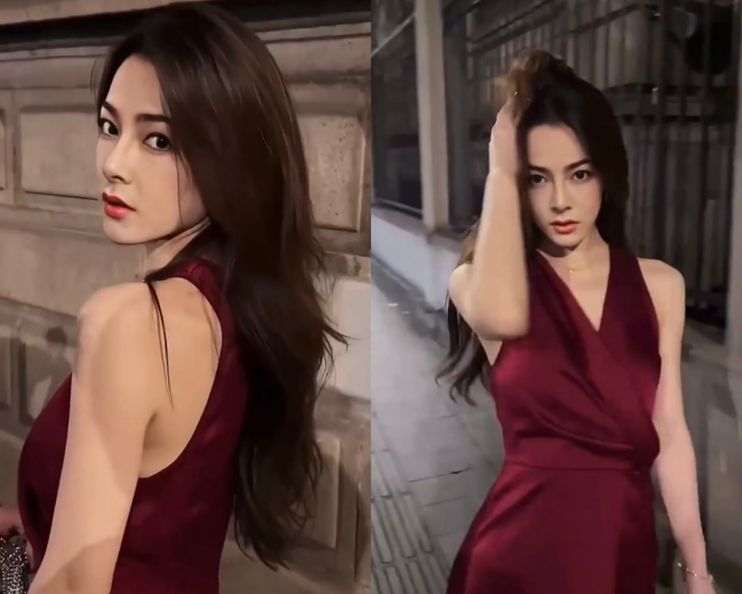 汪東城利用AI換頭技術變身女人，看來風情萬種，許多粉絲高呼想娶他。（翻攝自汪東城微博）