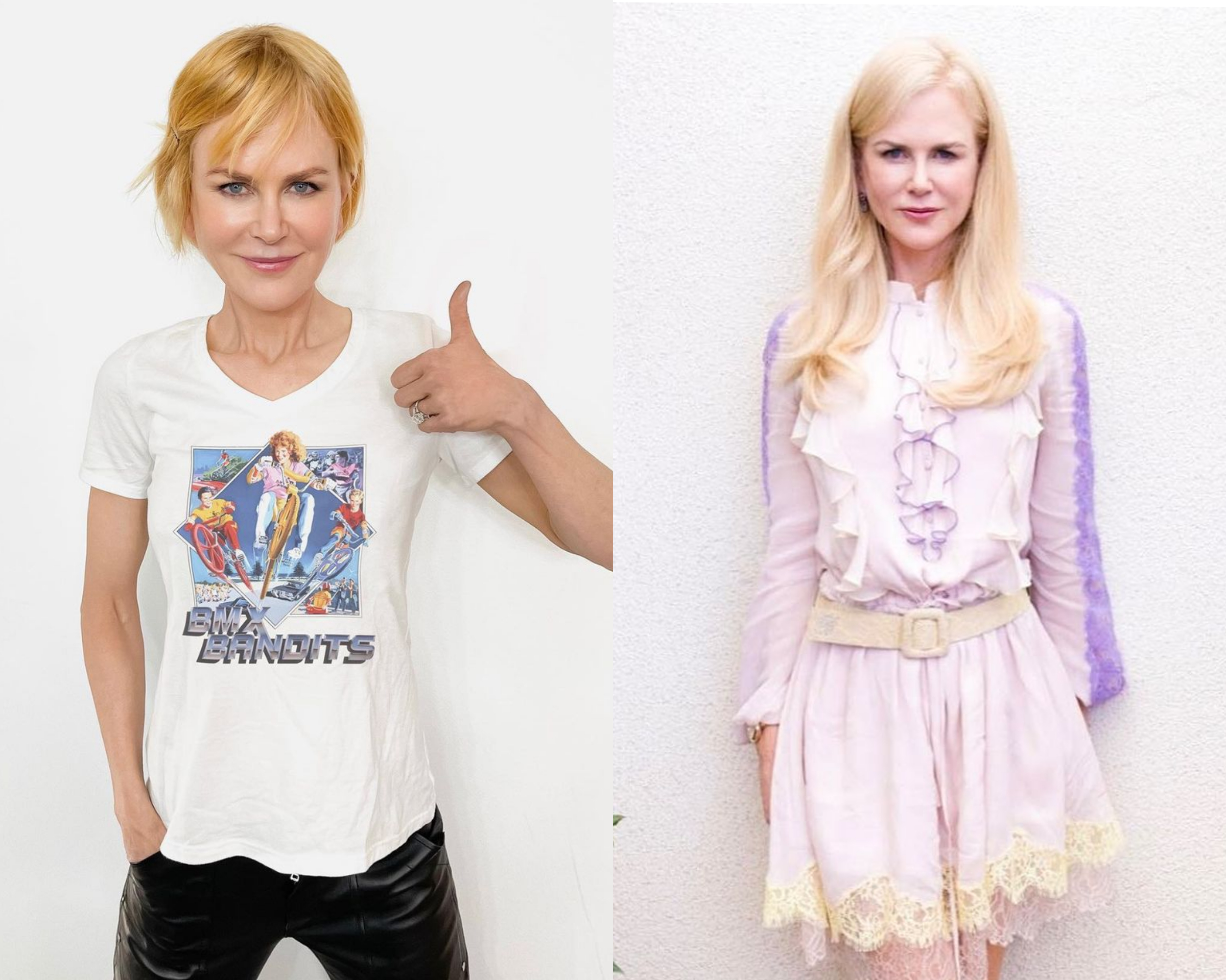 好萊塢女星妮可基嫚上週抵達香港拍攝新劇，卻被踢爆未經隔離就外出購物及開工，遭質疑耍特權。（翻攝自妮可基嫚IG）