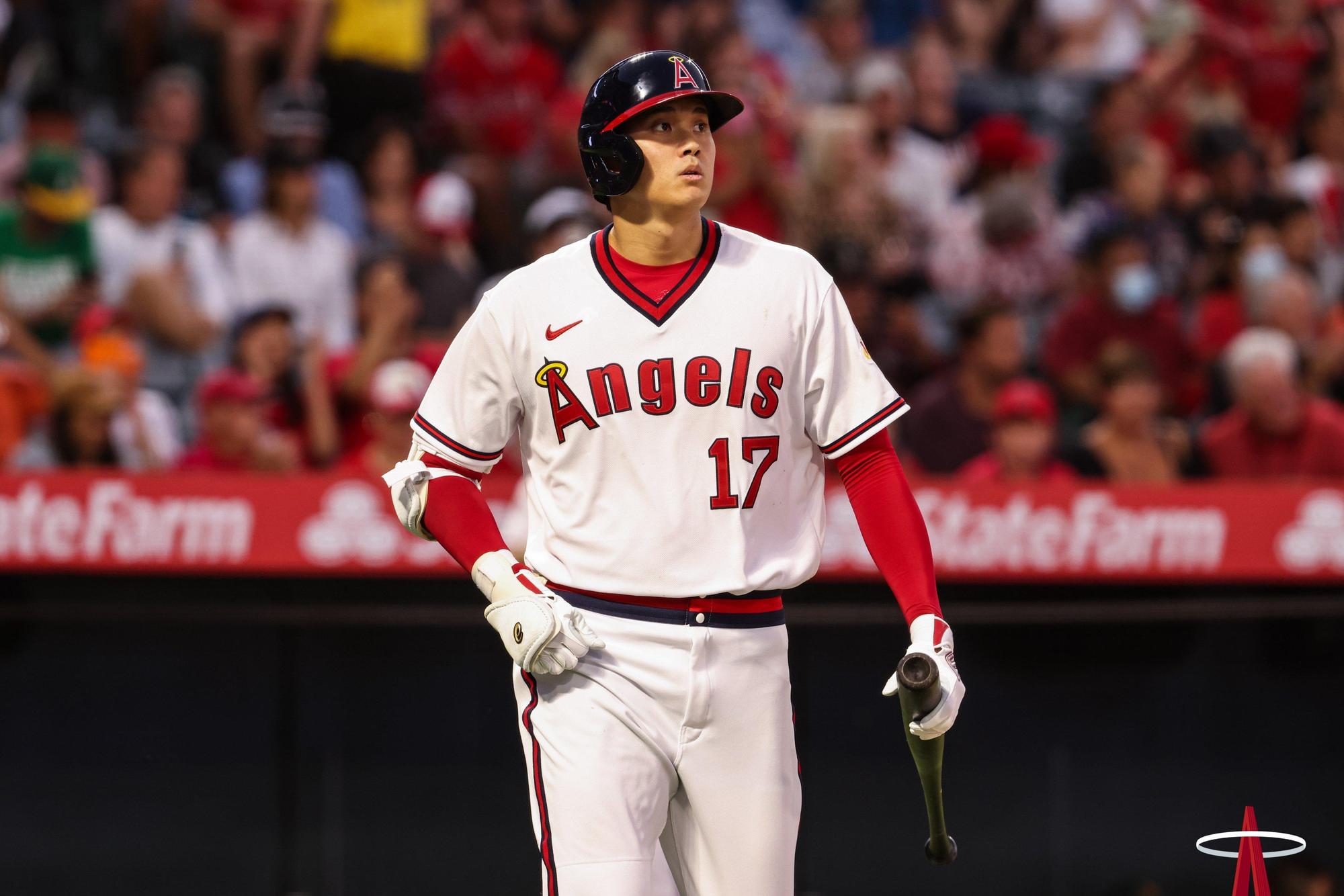 大谷翔平今日轟出本季第40轟。(翻攝自@Angels推特)