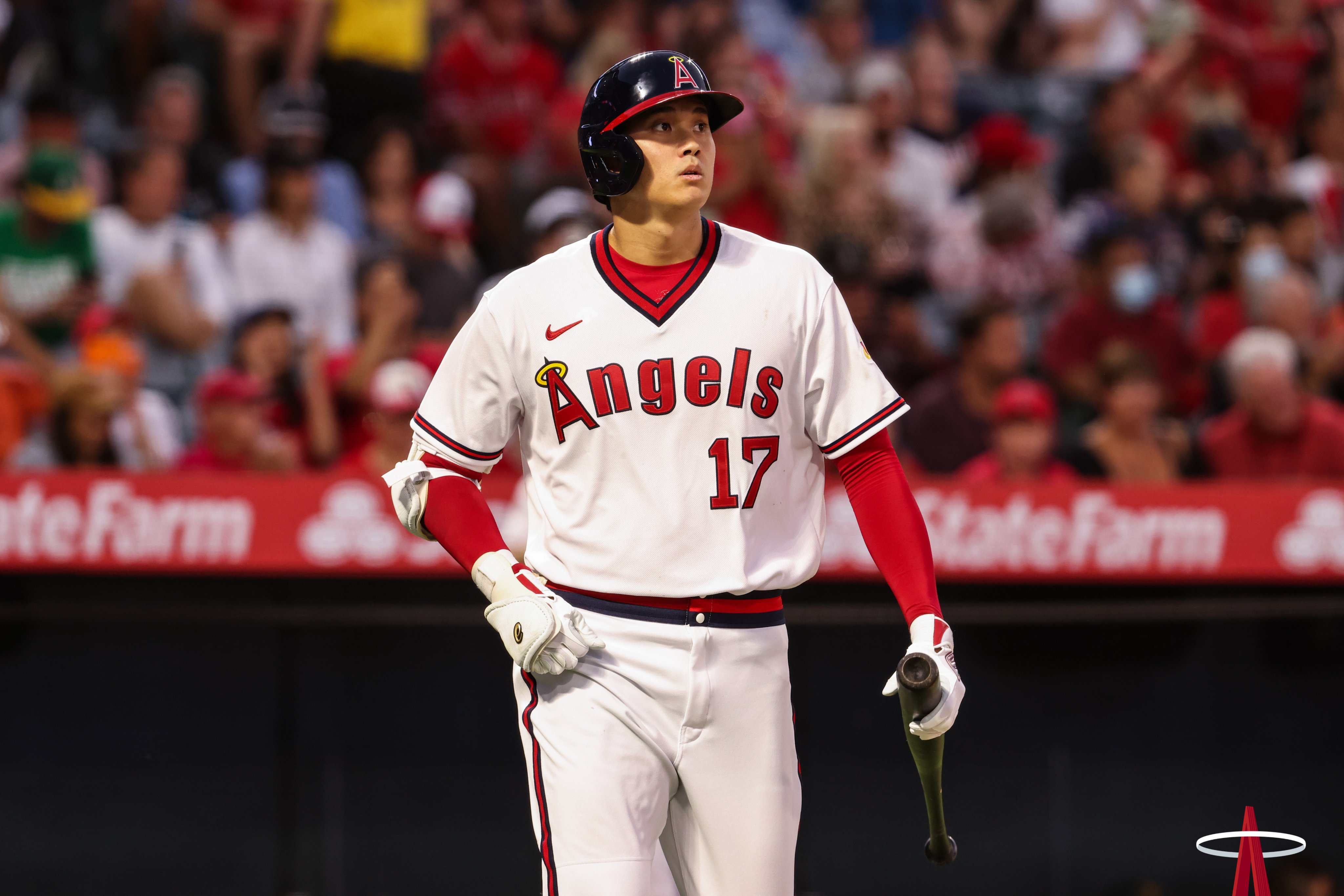 大谷翔平今日轟出本季第40轟。（翻攝自@Angels推特）