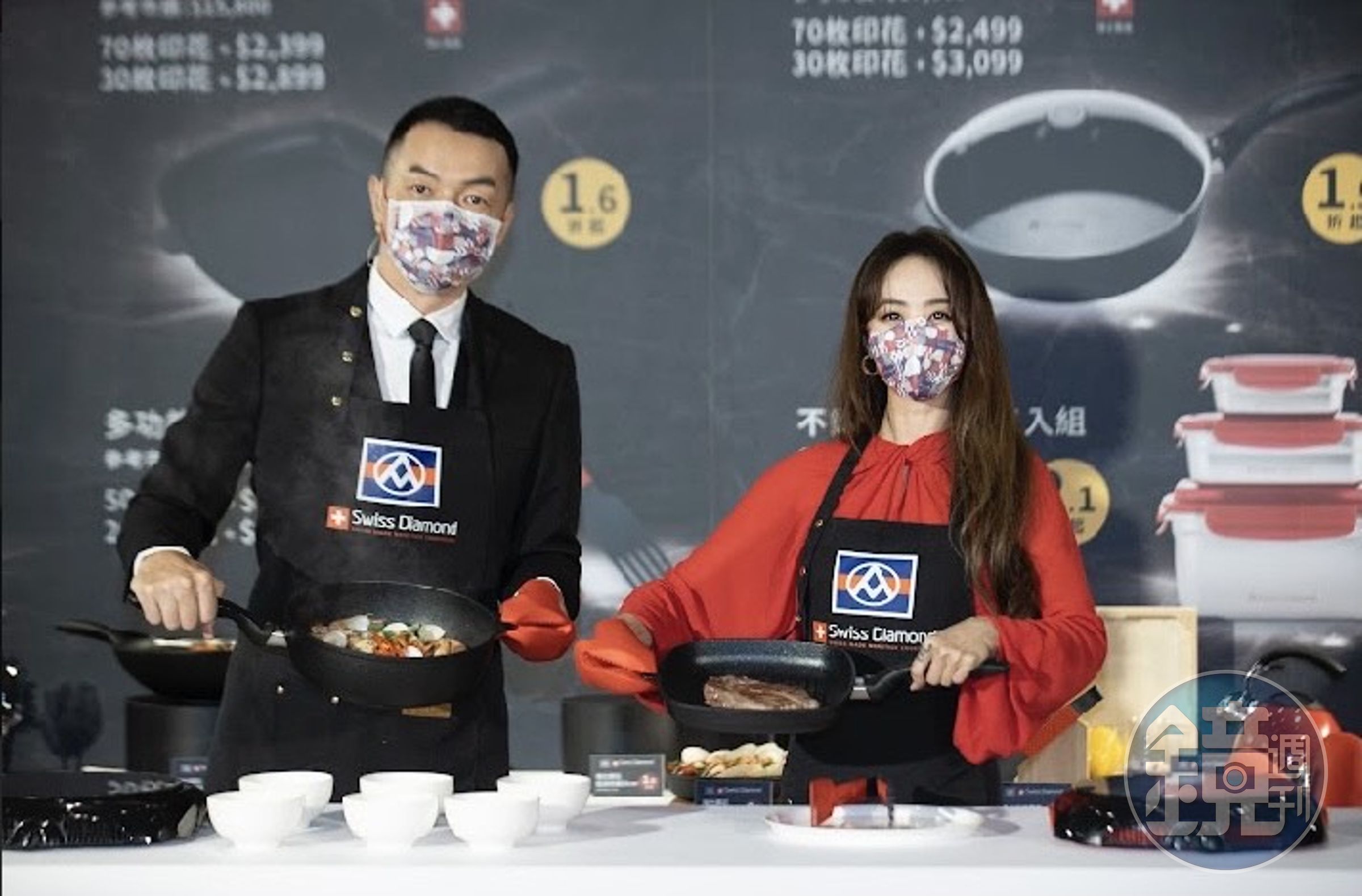 蔡依林預告將和全聯先生一起錄製《爸爸回家做晚飯》節目大展廚藝。（全聯提供）