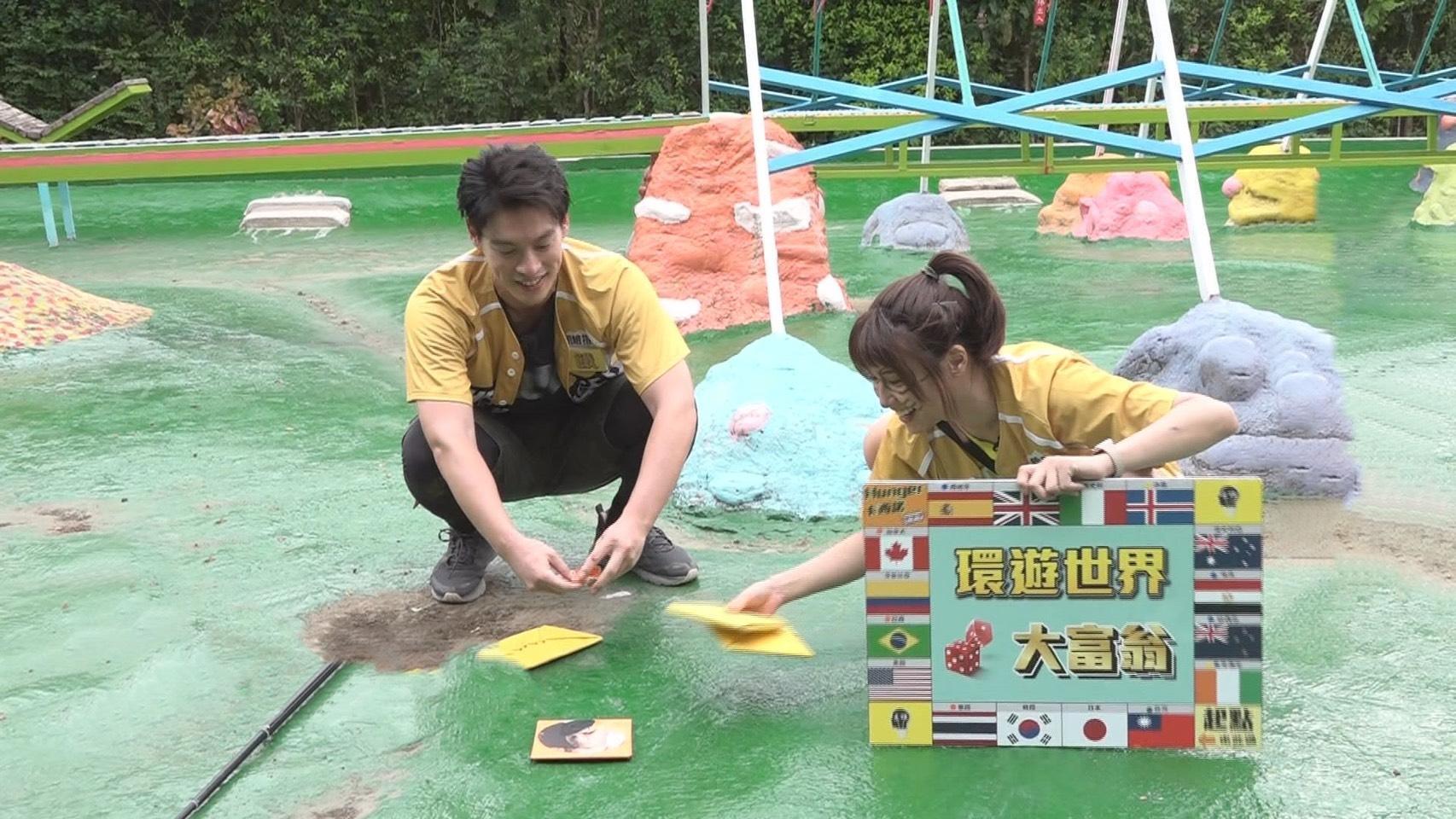 許孟哲遊戲關卡撕孫協志洩氣。（中視提供）