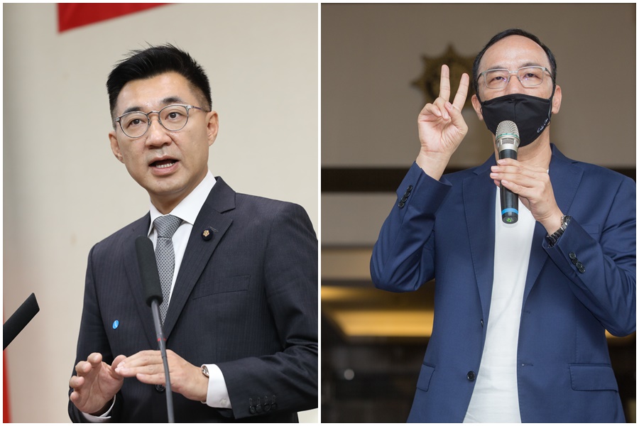 江啟臣表態願親征2022縣市長選戰，但朱立倫認為不適。（本刊資料照）