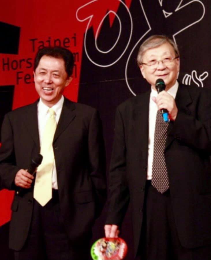 朱延平與李行拍片風格截然不同，但兩人就是很麻吉。（翻攝自朱延平臉書）