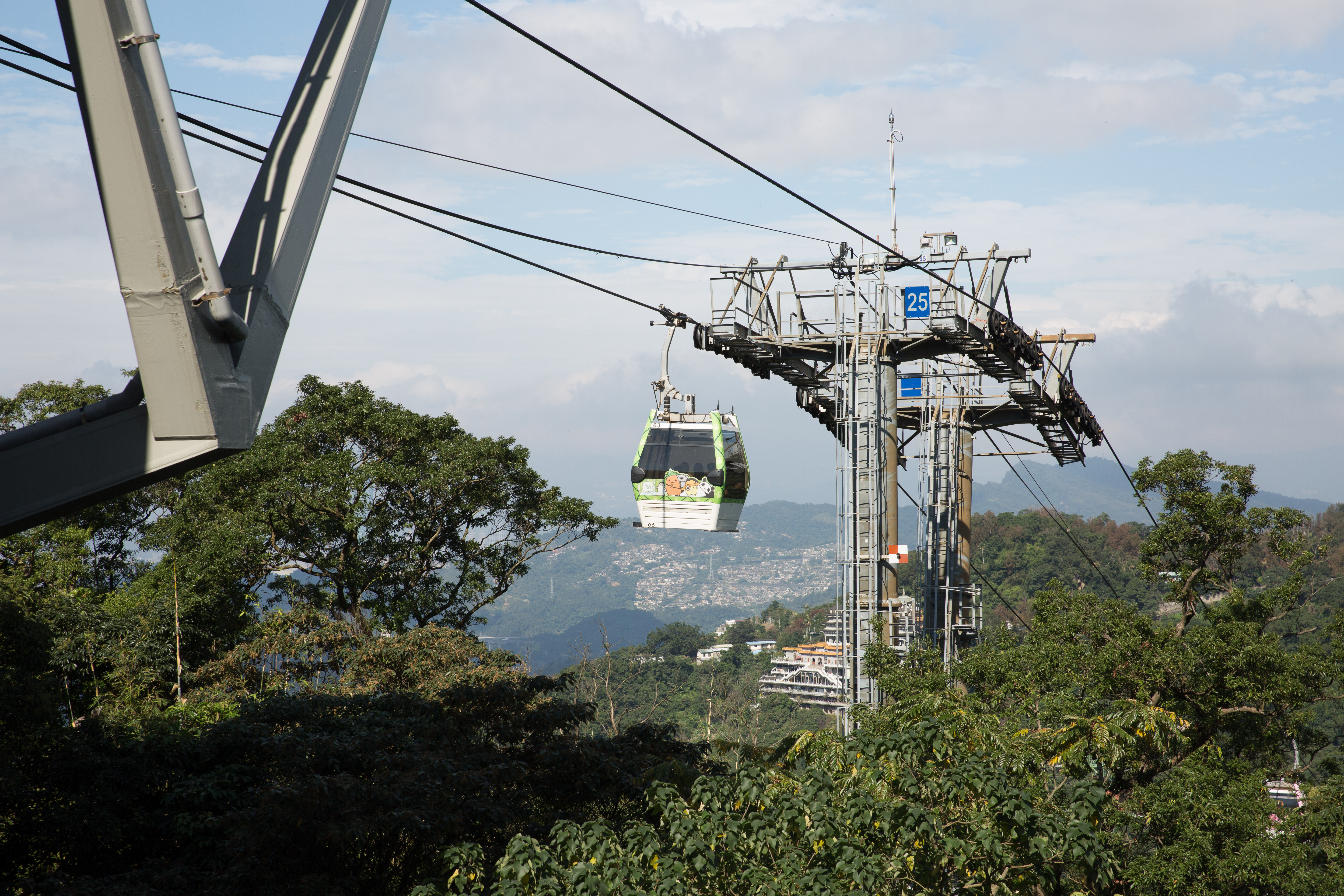 貓空纜車營運15年，將首次進行纜索更換工程。