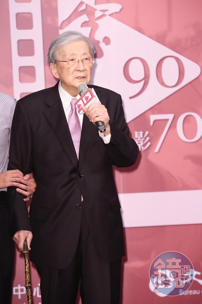 曾任金馬執委會主席，與金馬獎關係深厚的李行導演，2年前得知對岸刻意杯葛金馬獎，氣得大罵「不自量力」。（本刊資料照）