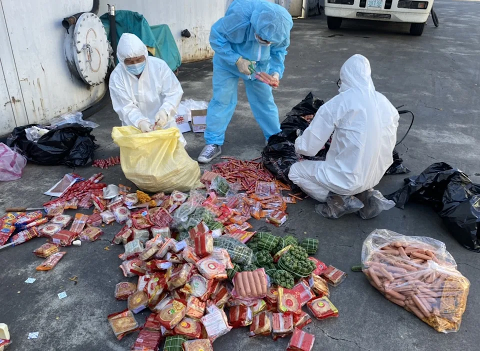 應變中心指揮官陳吉仲指出指出，本案是過去3年非洲豬瘟發生以來，首次發現帶有非洲豬瘟病毒走私肉品。（農委會提供）