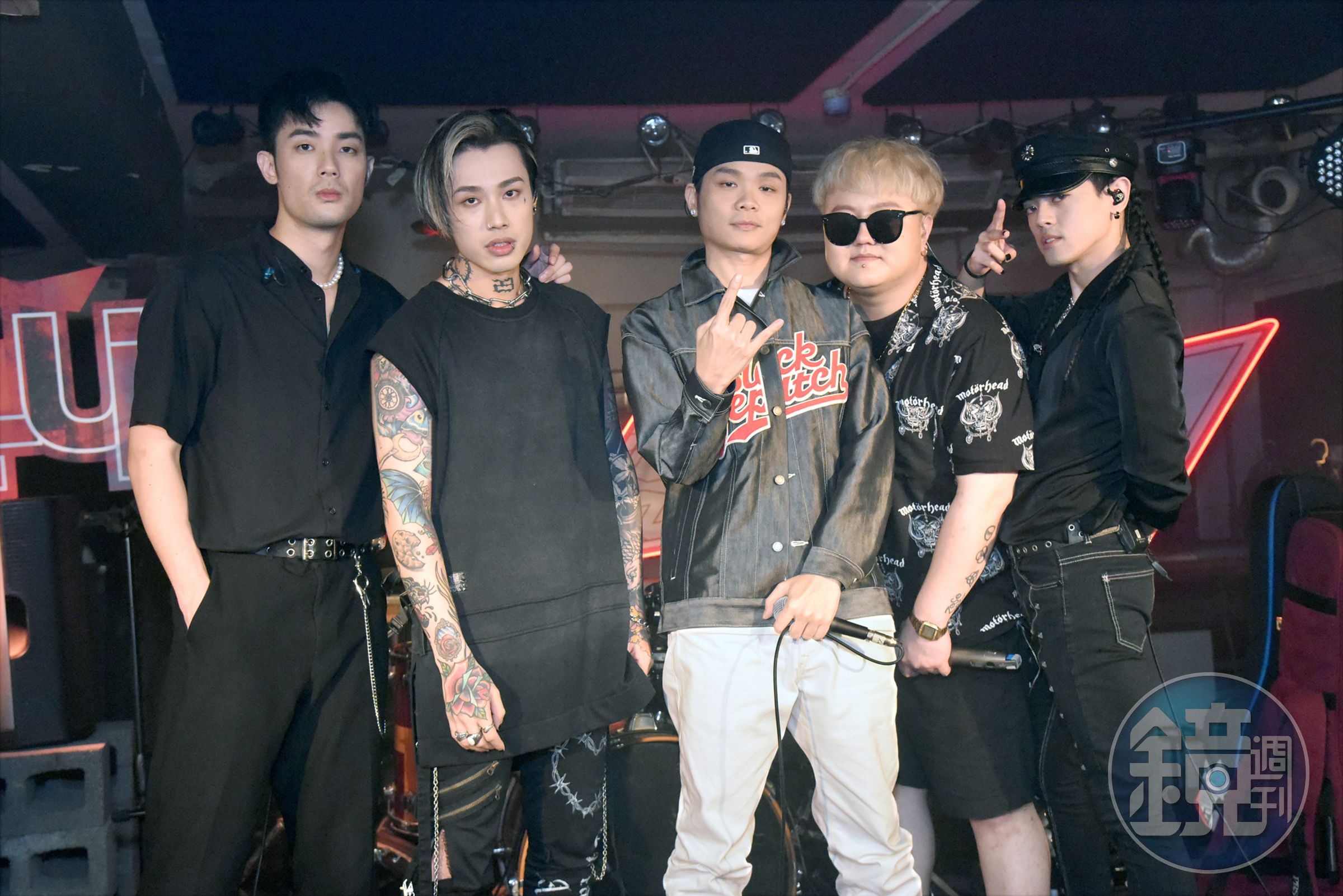 TRASH樂團8月21日舉辦了第一場有粉絲到場的《TRASH小廢物FAN PARTY》。（MTV台提供）