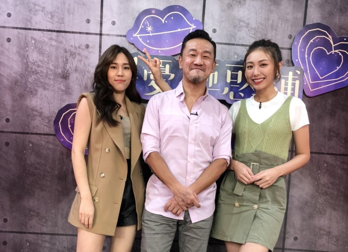 新聞照片-莉子（左起）陳為民，劉恬君甜甜節目上大聊靈異事件為大家解惑鬼月禁忌。（17LIVE提供）