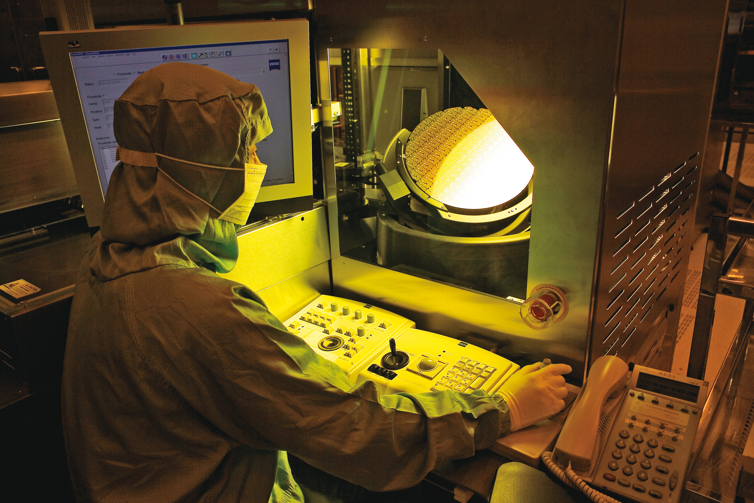 朱立倫認為，台灣有很好的科技力，應全力打造更多像台積電的護國神山，提升台灣國際地位。（台積電提供）