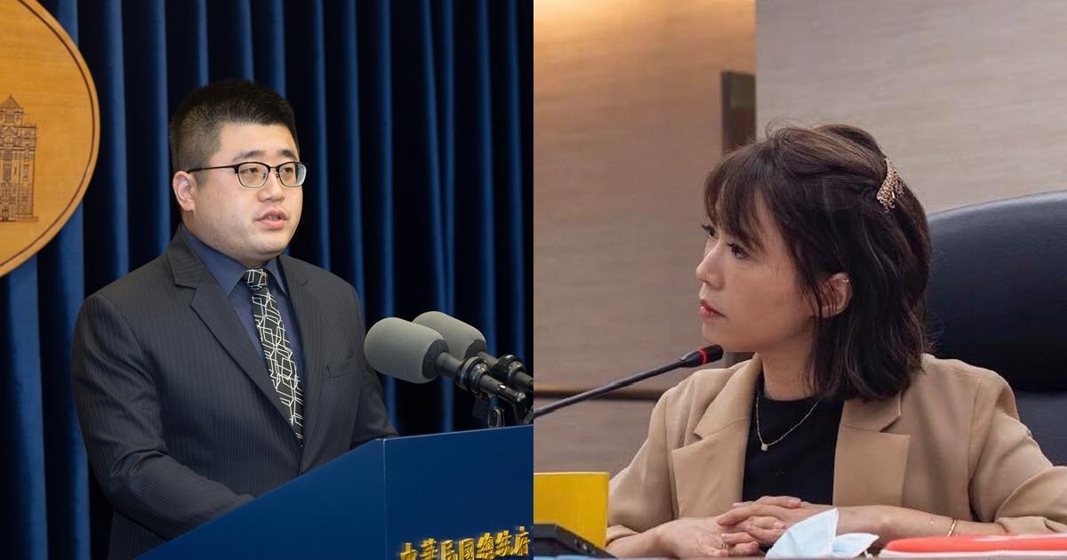 柯市府前（左）、現任（右）發言人，因柯文哲一篇走私貓安樂死文章互嗆。（本刊資料照、翻攝自陳智菡臉書）