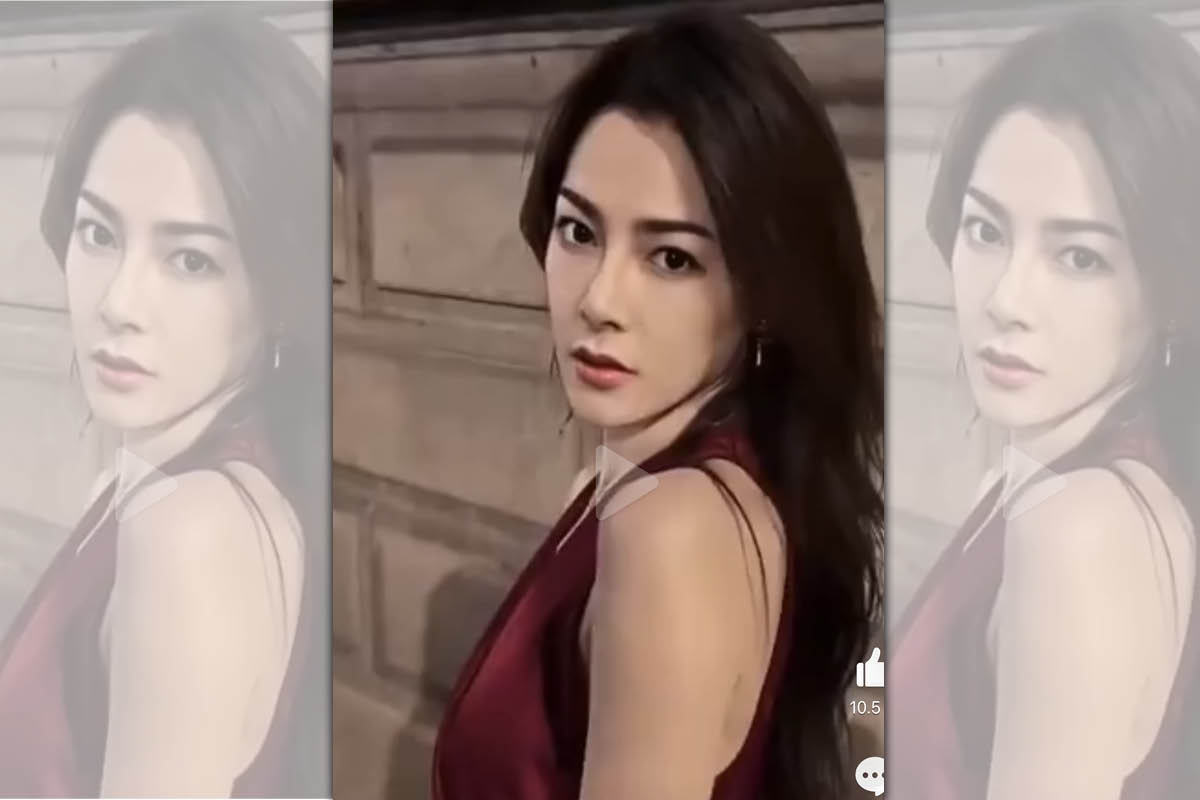 汪東城女裝扮相豔麗。（翻攝自汪東城微博）