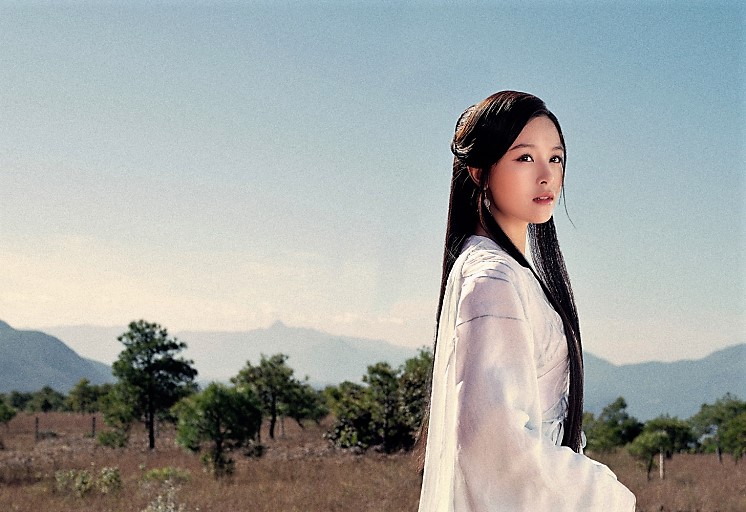 文詠珊在《天龍八部》中飾演「神仙姊姊」王語嫣。（圖：myVideo提供）