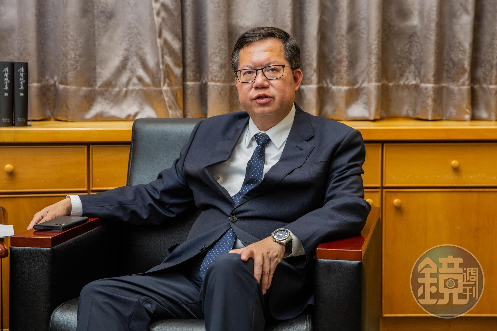 鄭文燦再度被傳接手行政院長，他親自回應「一看就知道是假的」。（本刊資料照）