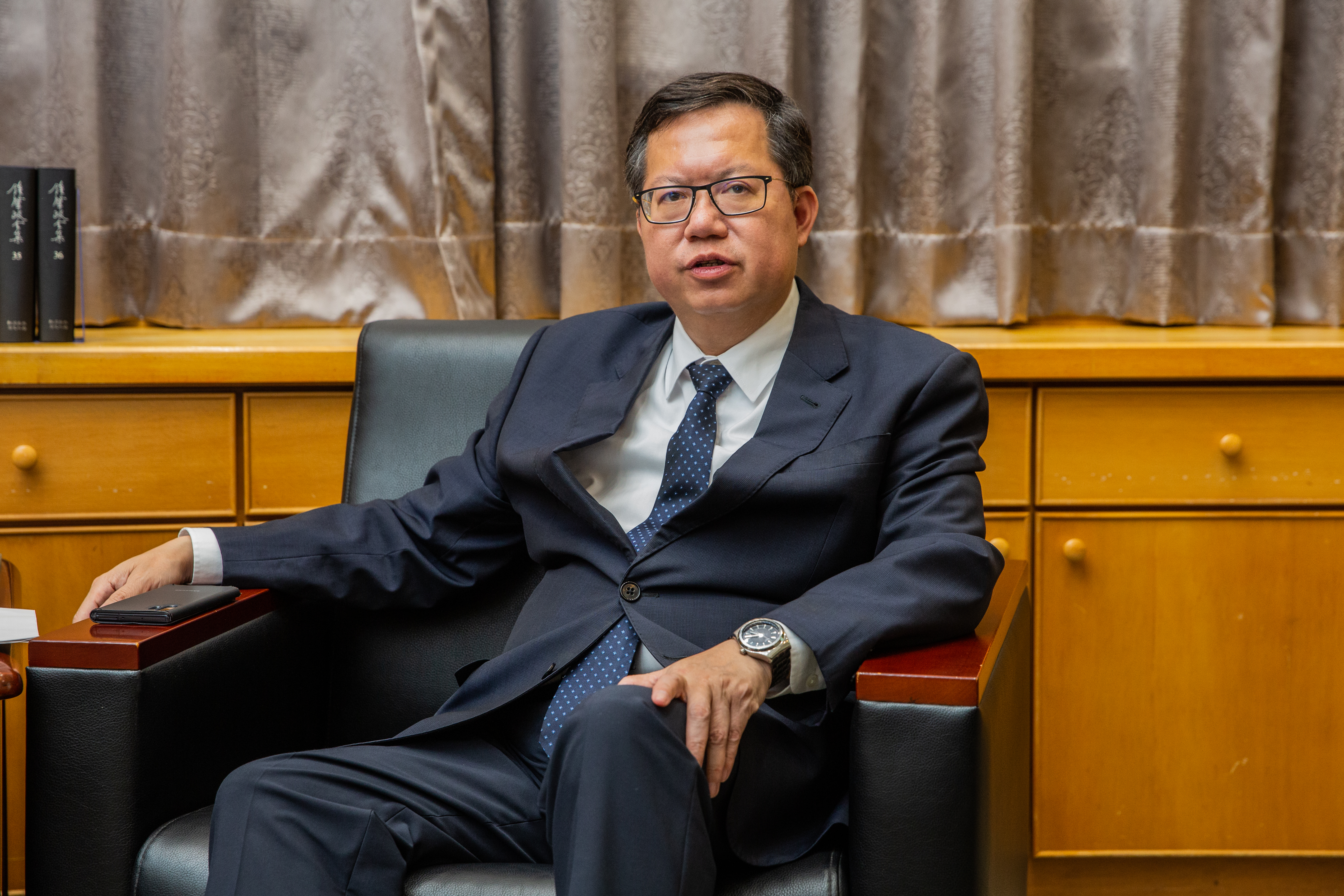 鄭文燦再度被傳接手行政院長，他親自回應「一看就知道是假的」。（本刊資料照）