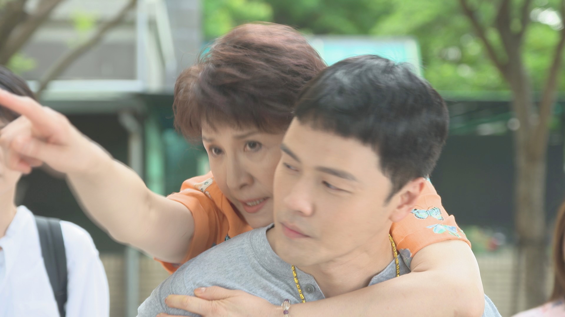 趙心妍在《黃金歲月》演出黃文星的媽媽。 （民視提供）