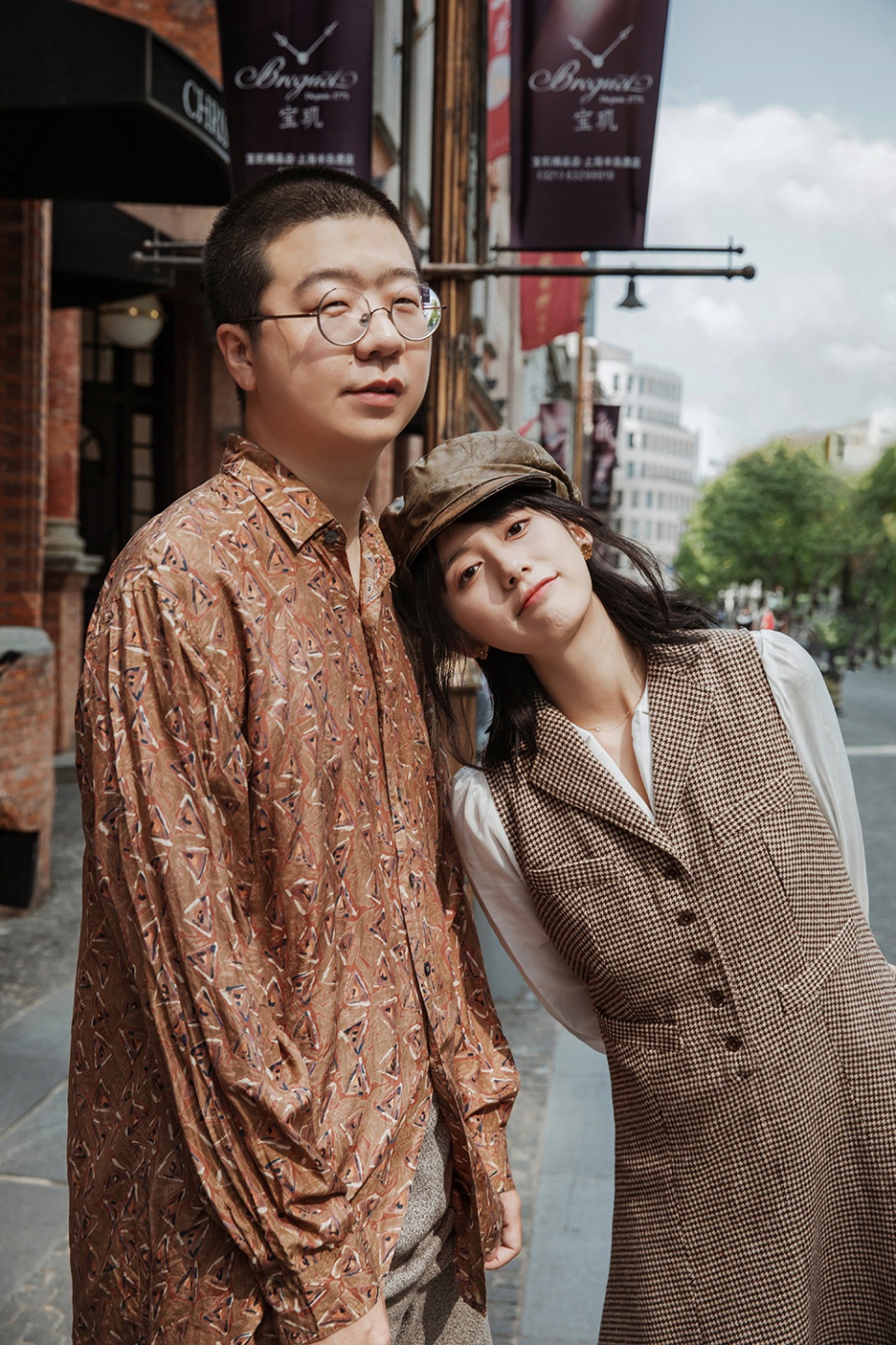 李誕(左)和前妻的婚姻曾一度引起討論。(翻攝自李誕微博)