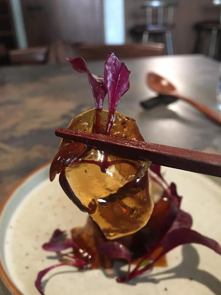 台中一星餐廳法式現代料理「澀Sur-」菜色。（讀者陳小姐提供）