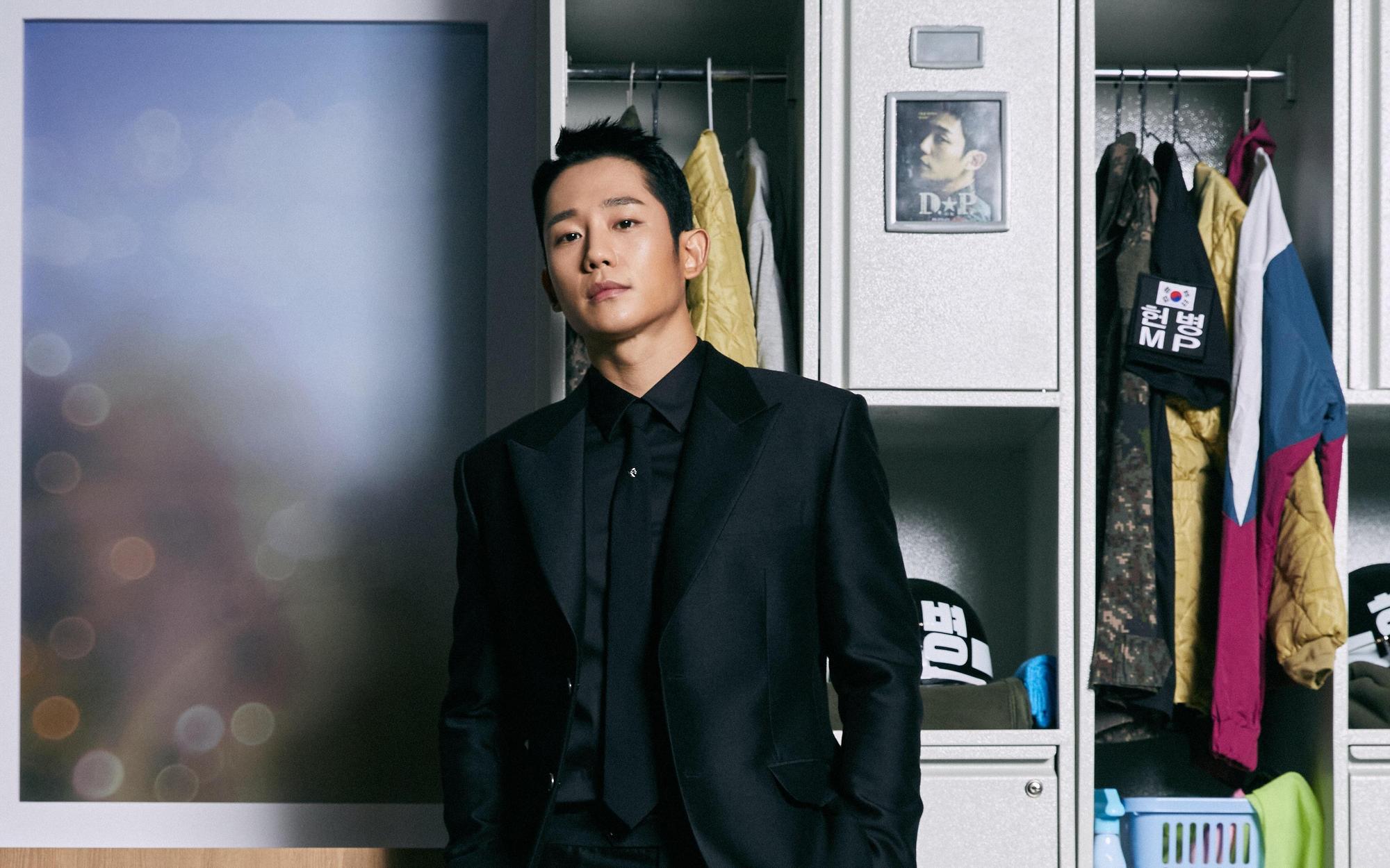 丁海寅今出席Netflix《D.P 逃兵追緝令》記者會。（Netflix提供）