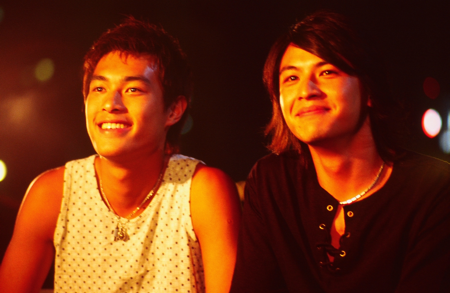 17年前主演第1部片《17歲的天空》的楊祐寧（左）與Duncan周群達，楊祐寧以本片拿下第41屆金馬獎最佳新演員。（台北電影節提供）