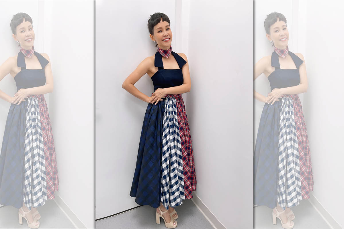 彭佳慧近期錄製新歌。（索尼提供）