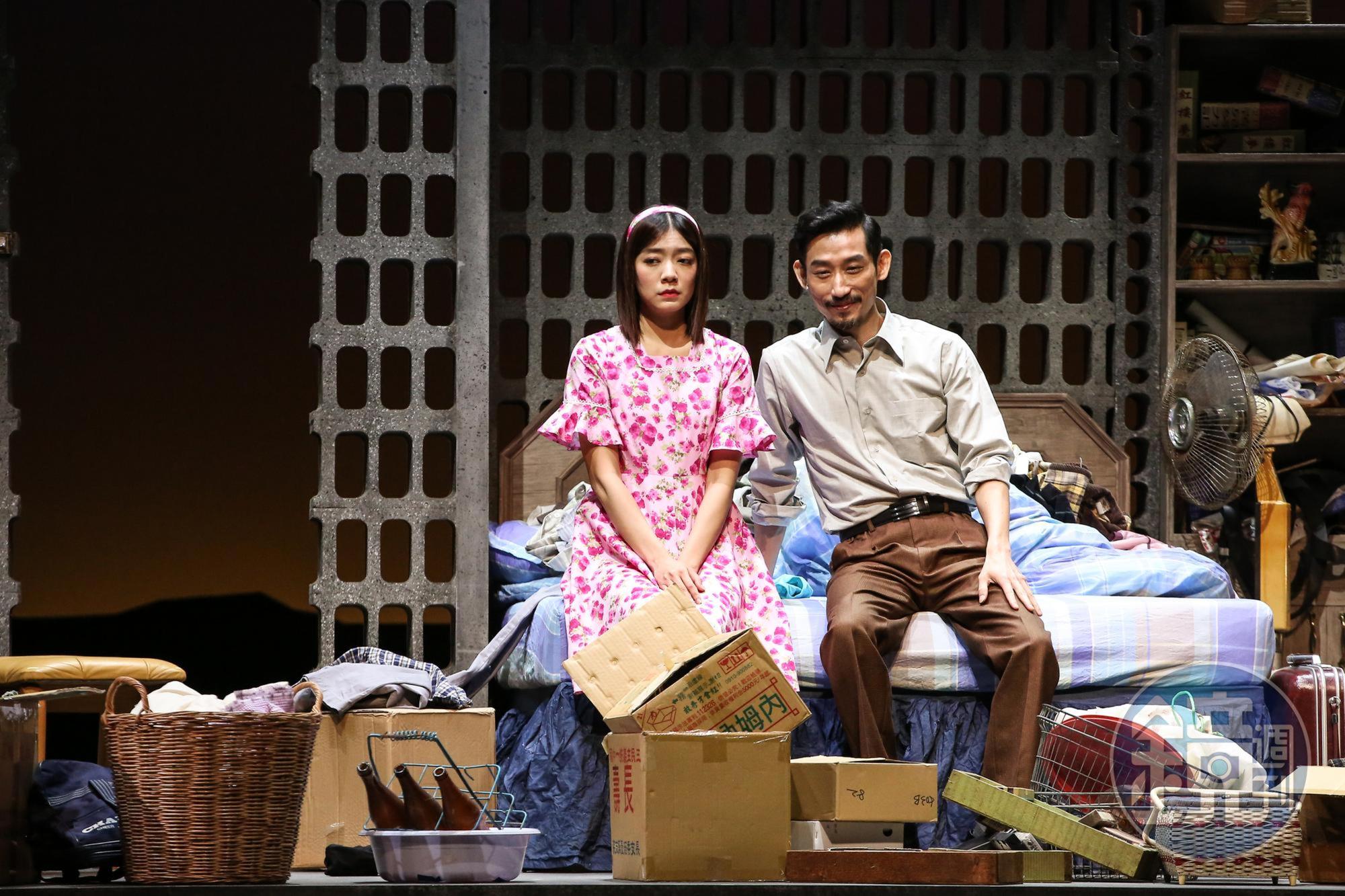 陳竹昇飾演的春生，是阿蘭後半段人生很重要的男人。