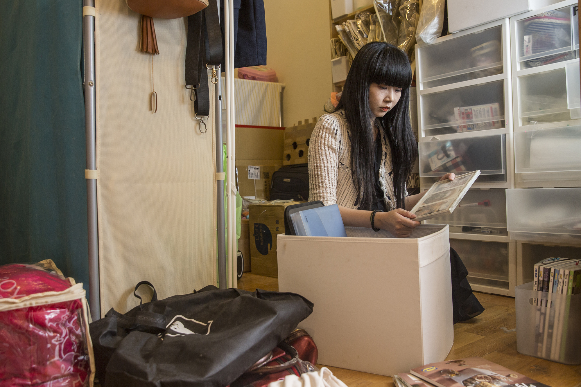 廖心筠是台灣第一位居家收納師，也是台灣第一位遺物整理師。