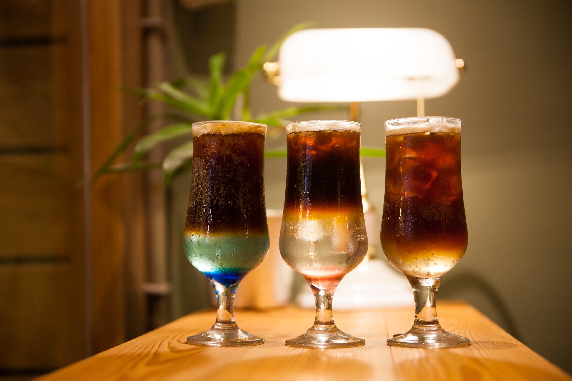 各式口味通寧氣泡咖啡，是店內熱賣飲品。（三奇壹號咖啡館提供）