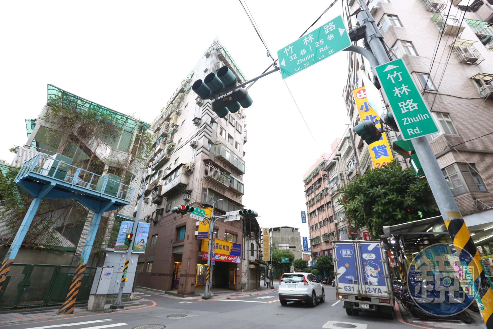 與天道盟、四海幫並列為台灣三大黑幫的竹聯幫,1957年正式成立於現今新北市永和區竹林路一帶。圖為近期所攝。