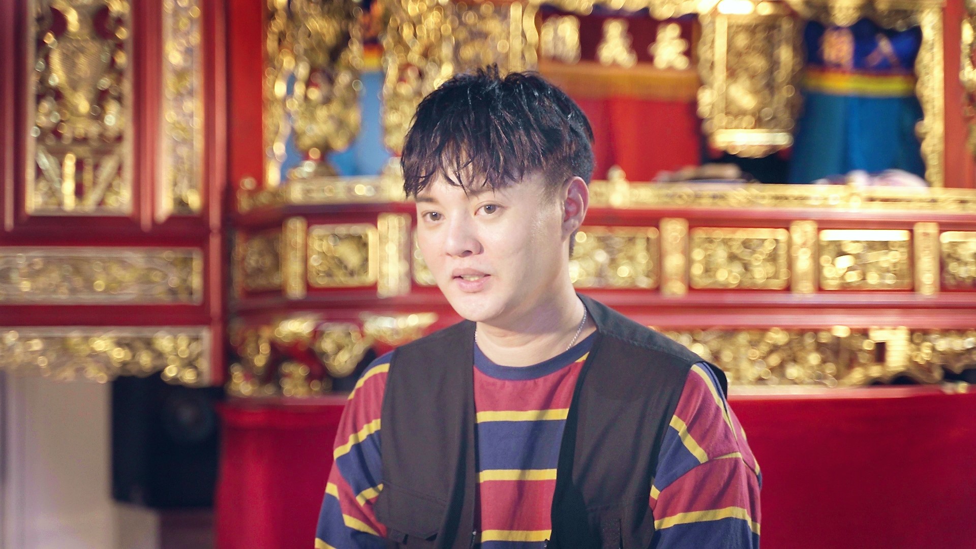 許富凱在《誰來晚餐》分享自己最愛的銅板美食。（公視提供）