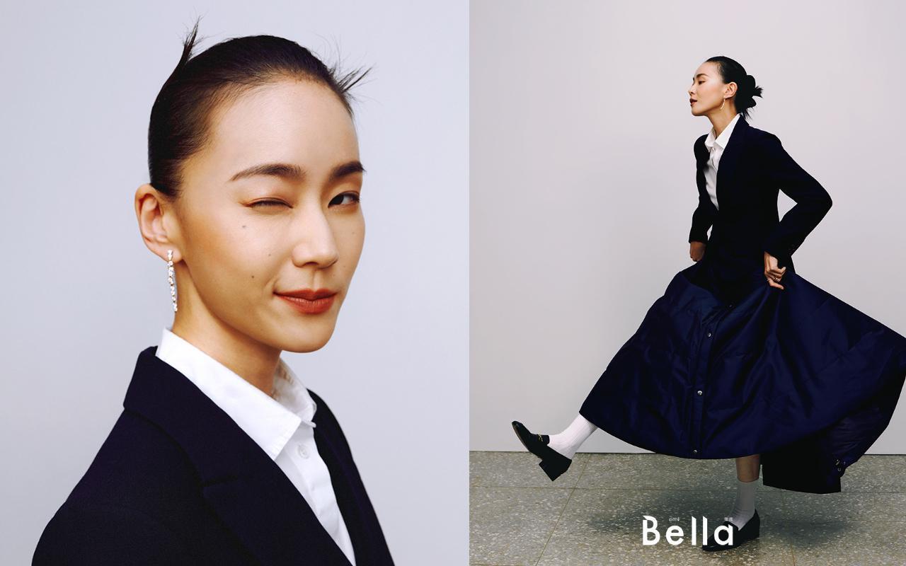 鍾瑶登上《Bella儂儂》8月數位封面，展現她台上、台下豐富的面貌。（《Bella儂儂》提供）