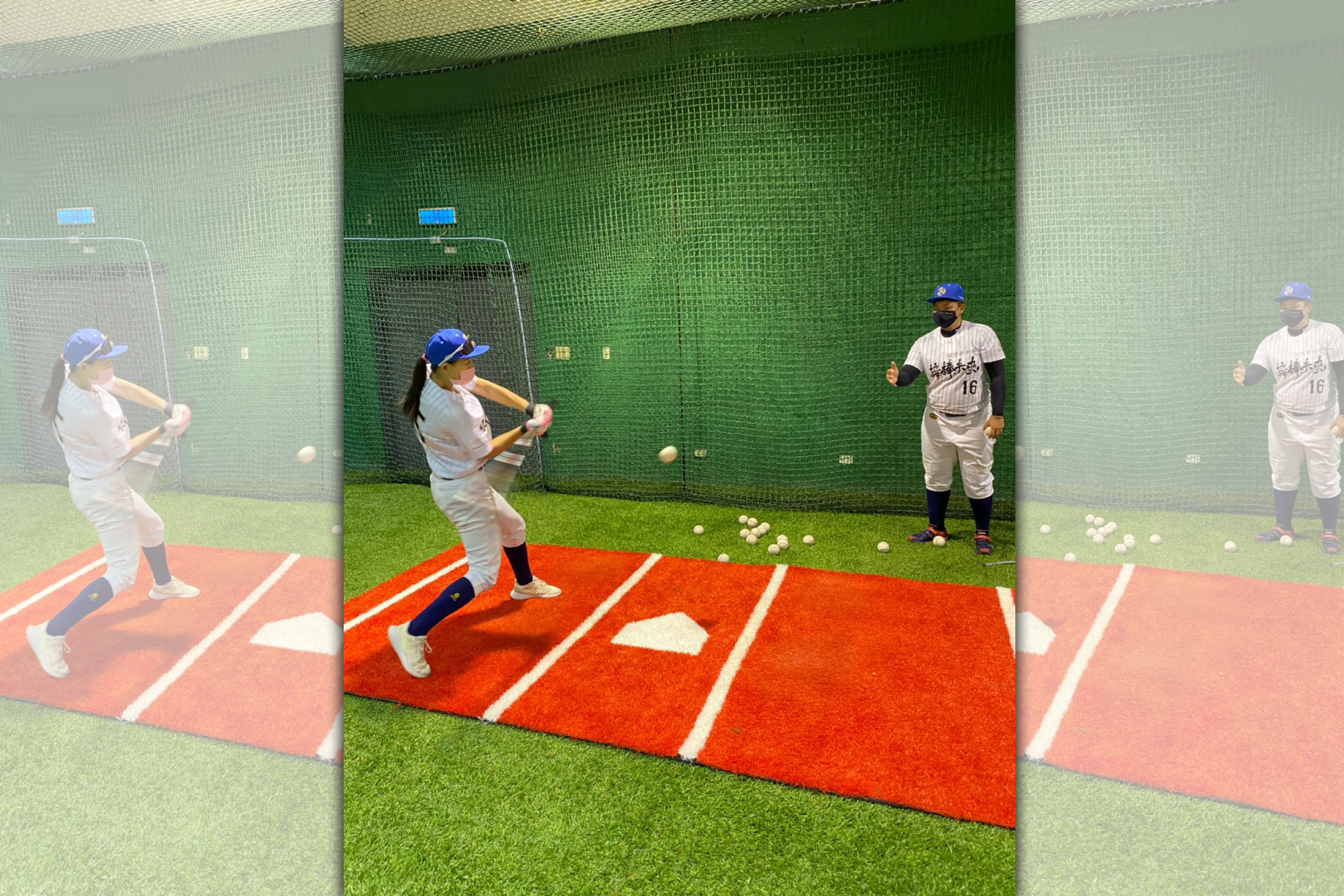 接棒未來女子棒球隊力求穩扎穩打,盼能勇奪佳績。(頂新和德文教基金會提供)