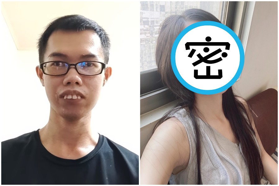 鄧佳華多次向一位叫「宜軒」的女孩子告白，女方原來是在親子台工作的「香草姐姐」李宜軒。（翻攝自鄧佳華、香草姐姐—李宜軒臉書）