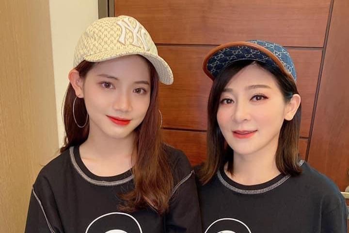 王彩樺的好基因在大女兒黃于庭身上發揮得淋漓盡致。(翻攝自王彩樺臉書)