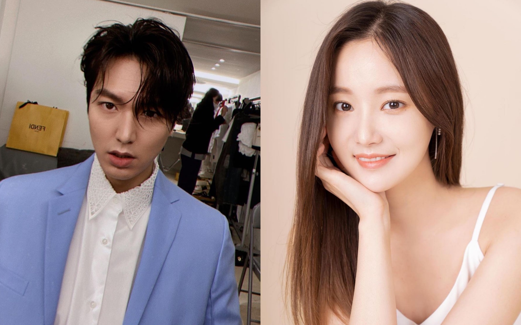 李敏鎬傳與女星妍雨交往5個月。（翻攝李敏鎬、妍雨IG）