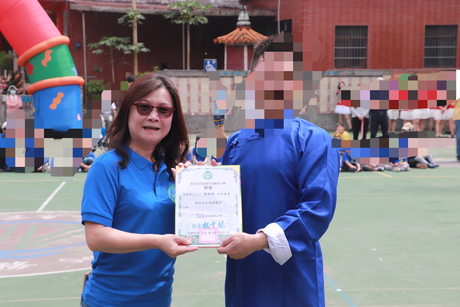 魏姓校長遭控長期在校霸凌教師，踐踏教師尊嚴。（讀者提供）