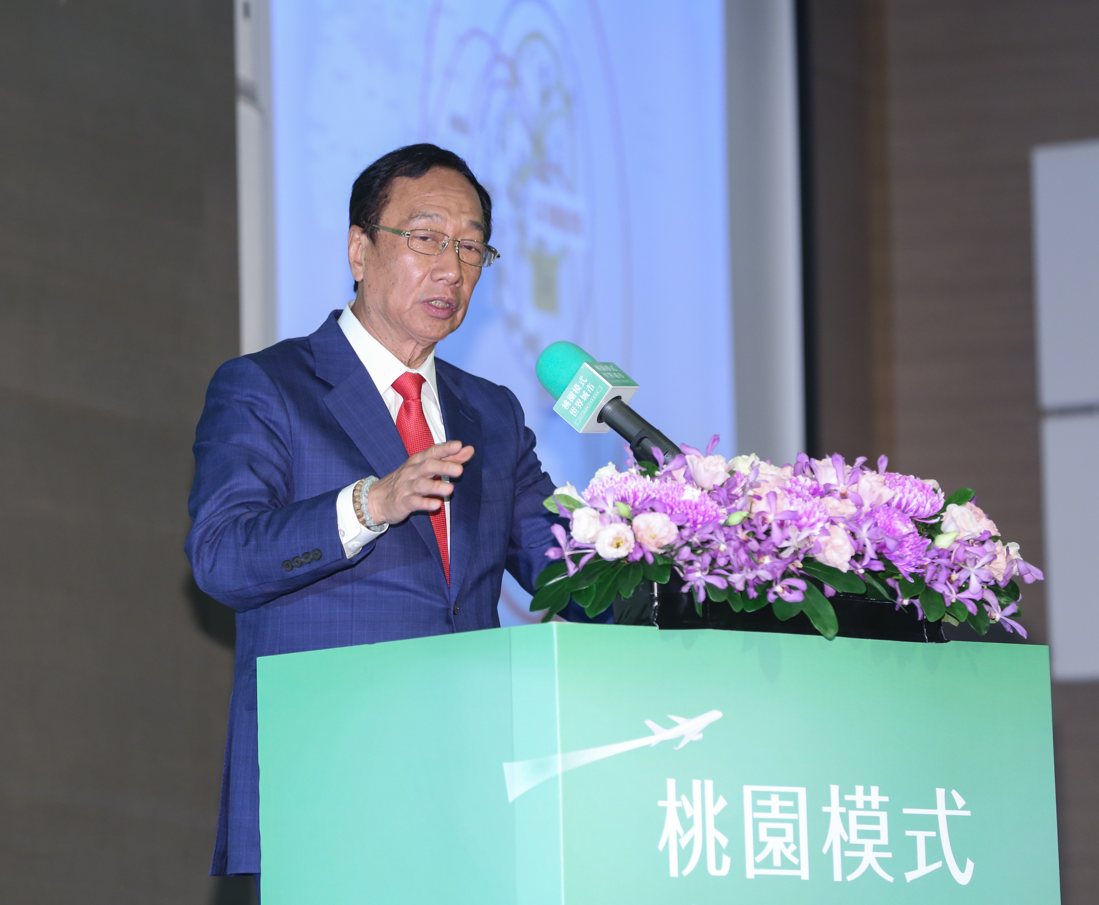 駐德代表謝志偉認為，在買BNT一事上，鴻海創辦人郭台銘（圖）如同接力中的第四棒。（本刊資料照）