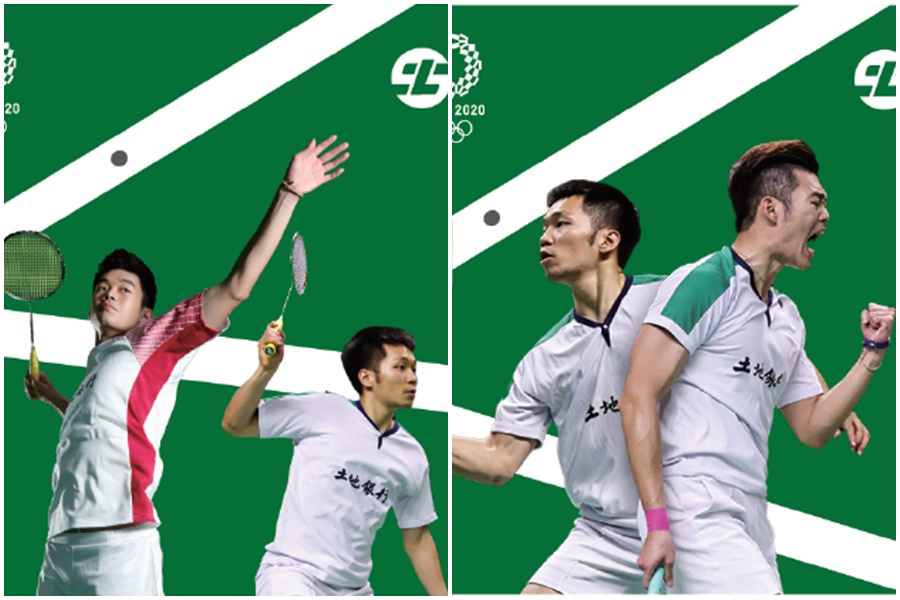 土銀今天推出「麟洋羽球認同卡」，其樣式卻讓球迷們直搖頭。（翻攝自土銀官網）